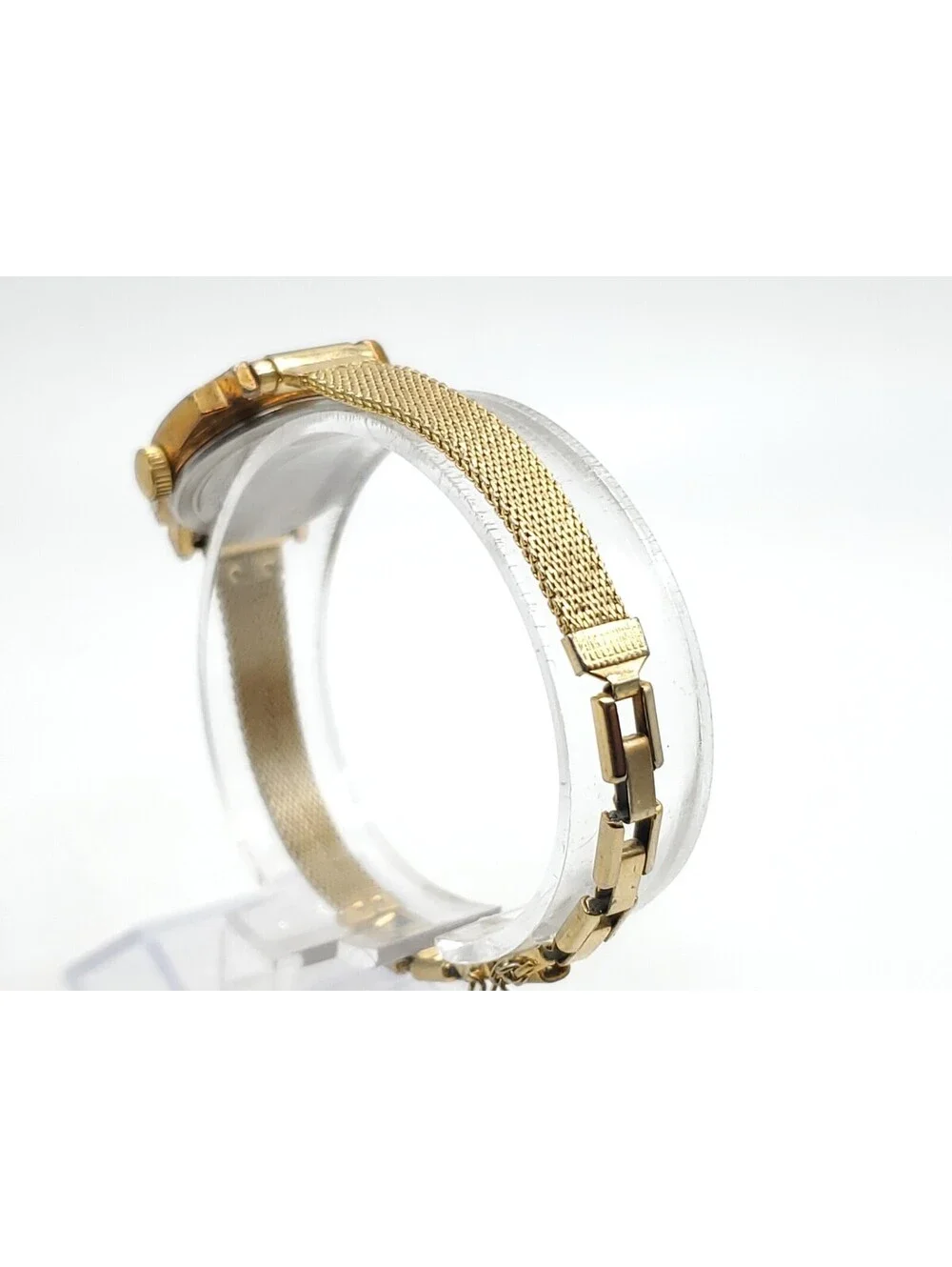 Vintage Timex Mechanical Watch Womens Running Gold Tone 20mm